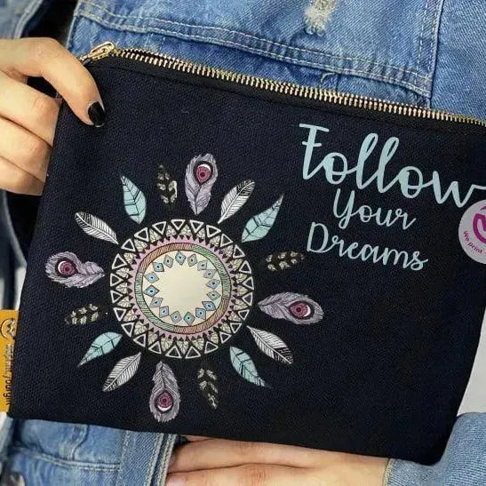 Makeup & Pencil Case- Dream Catcher - WE PRINT
