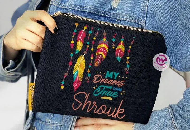 Makeup & Pencil Case- Dream Catcher - WE PRINT