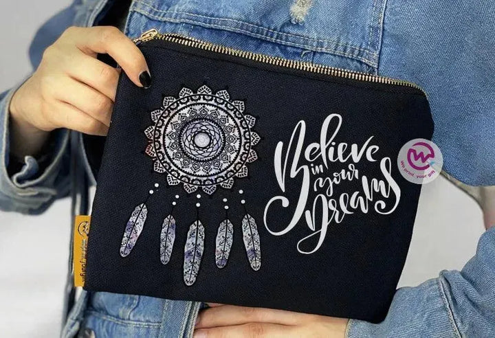 Makeup & Pencil Case- Dream Catcher - WE PRINT