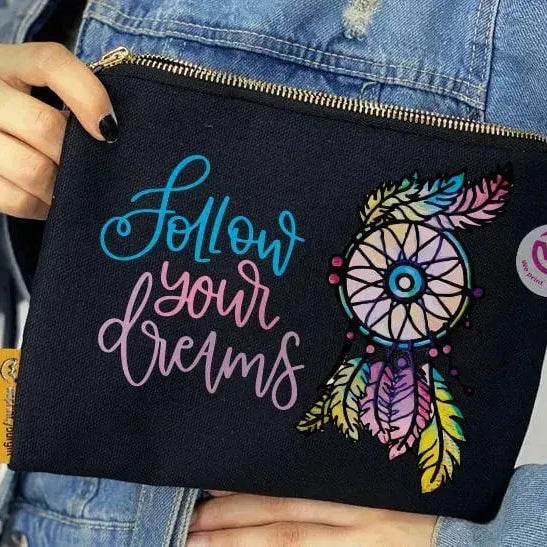 Makeup & Pencil Case- Dream Catcher - WE PRINT