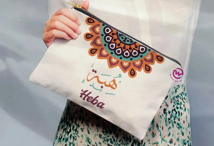 Makeup & Pencil Case-Mandala - WE PRINT