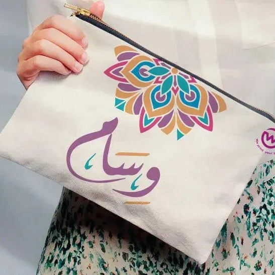 Makeup & Pencil Case-Mandala - WE PRINT