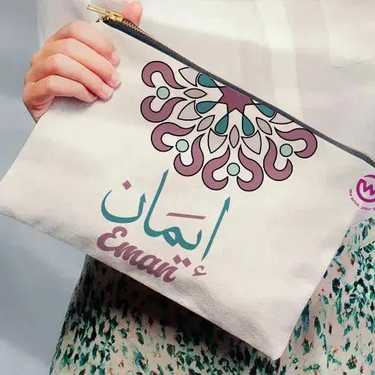 Makeup & Pencil Case-Mandala - WE PRINT