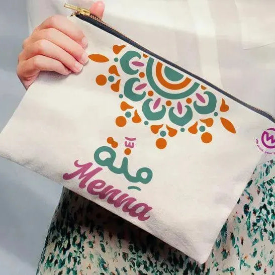 Makeup & Pencil Case-Mandala - WE PRINT