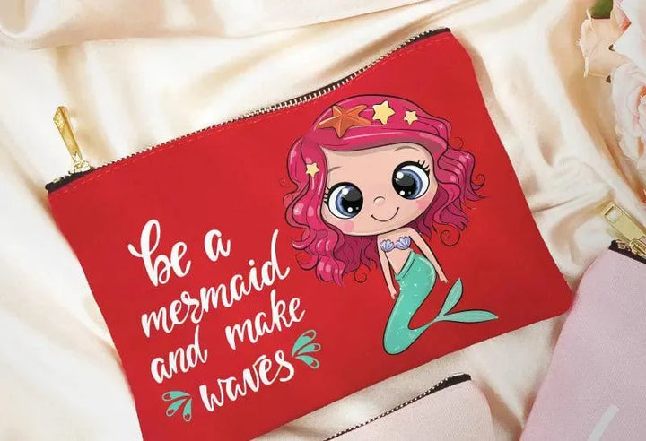 Makeup & Pencil Case- Mermaid - WE PRINT