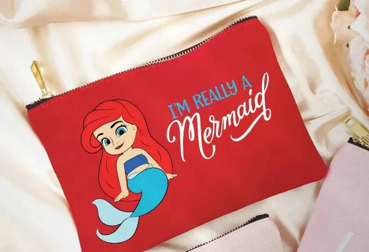 Makeup & Pencil Case- Mermaid - WE PRINT