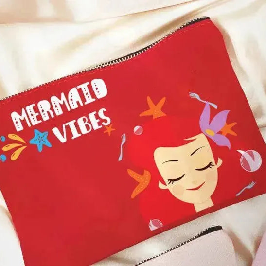 Makeup & Pencil Case- Mermaid - WE PRINT