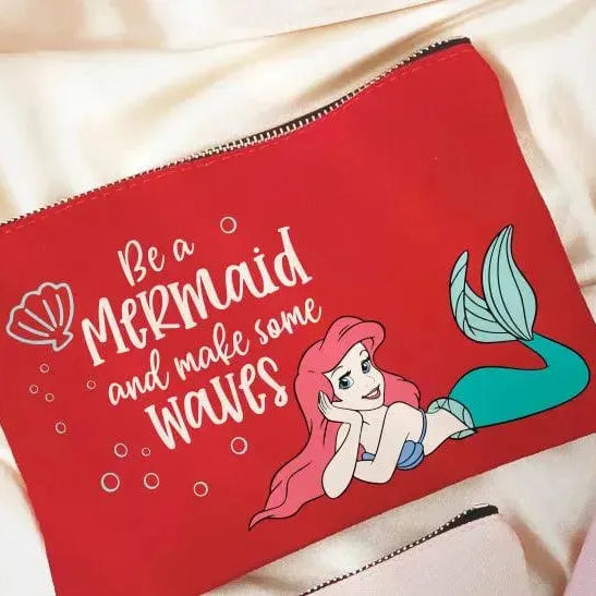 Makeup & Pencil Case- Mermaid - WE PRINT