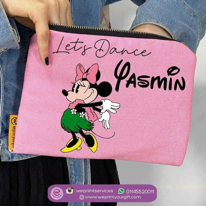 Makeup & Pencil Case-Minnie Mouse -Summer - WE PRINT