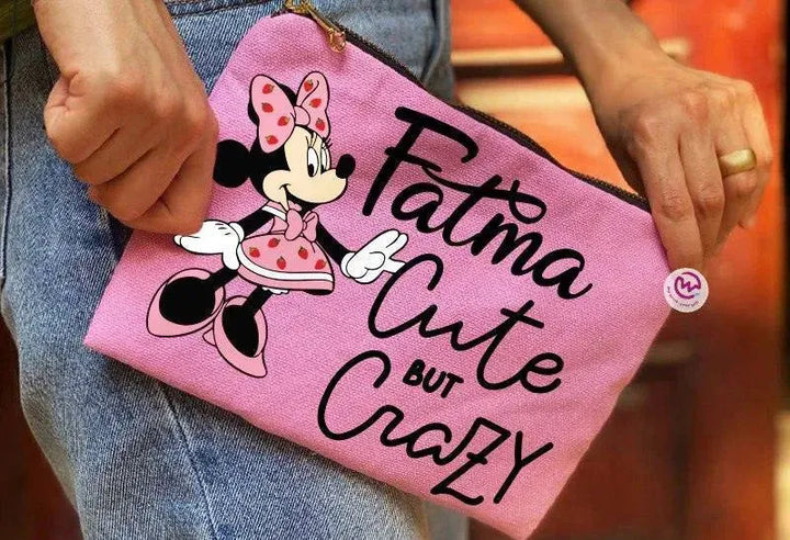 Makeup & Pencil Case- Minnie Mouse - WE PRINT