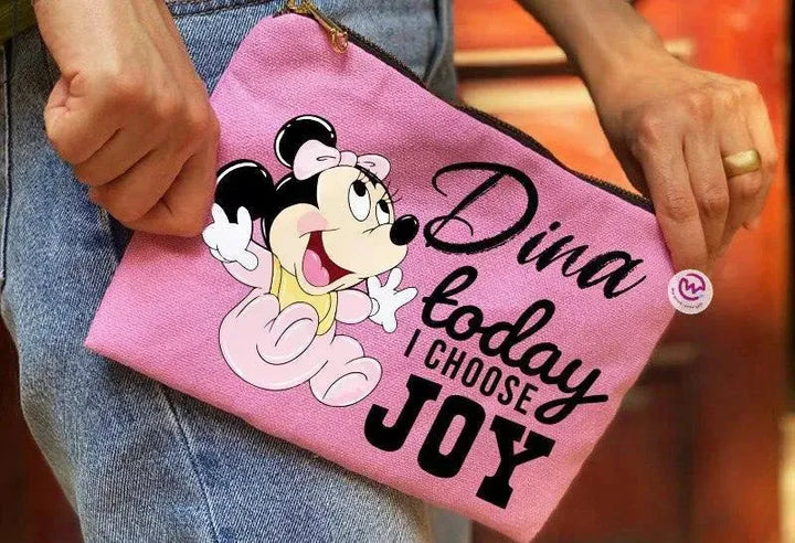 Makeup & Pencil Case- Minnie Mouse - WE PRINT