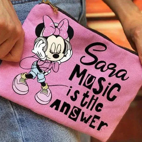 Makeup & Pencil Case- Minnie Mouse - WE PRINT