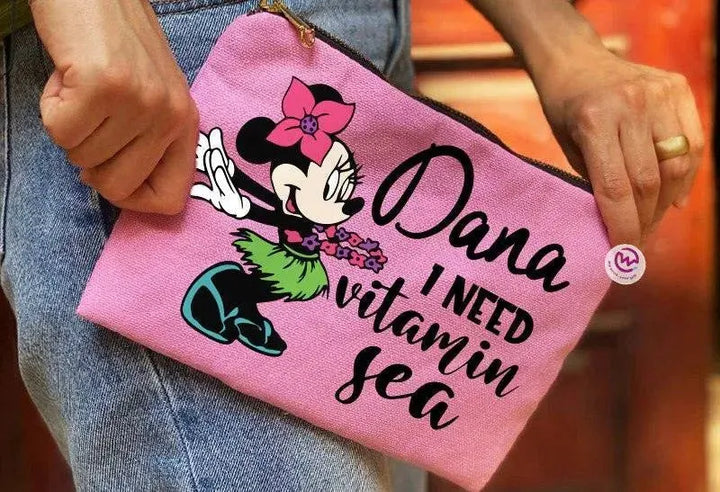 Makeup & Pencil Case- Minnie Mouse - WE PRINT