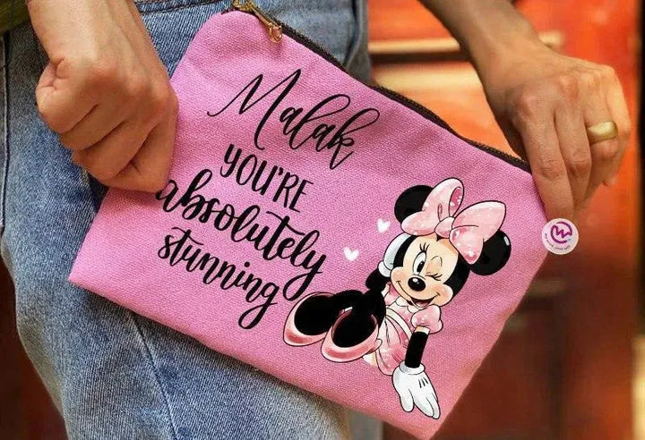 Makeup & Pencil Case- Minnie Mouse - WE PRINT