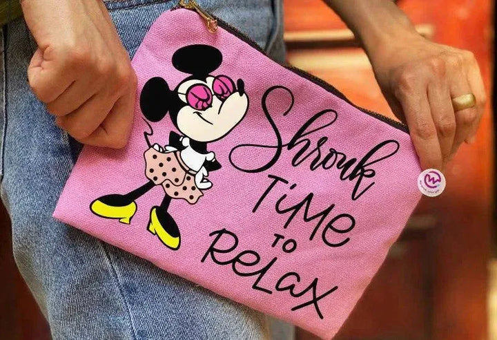 Makeup & Pencil Case- Minnie Mouse - WE PRINT