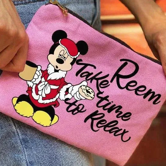 Makeup & Pencil Case- Minnie Mouse - WE PRINT