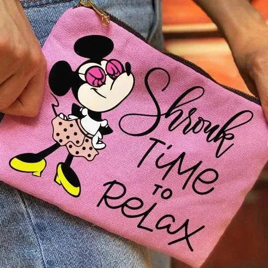 Makeup & Pencil Case- Minnie Mouse - WE PRINT