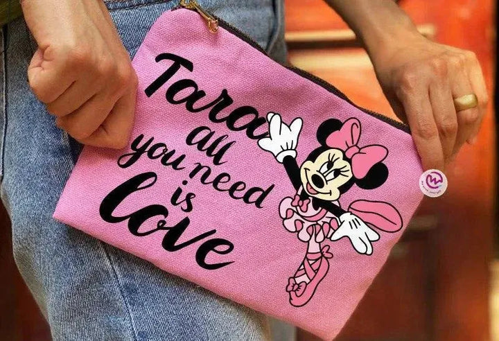 Makeup & Pencil Case- Minnie Mouse - WE PRINT