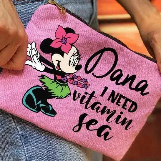 Makeup & Pencil Case- Minnie Mouse - WE PRINT