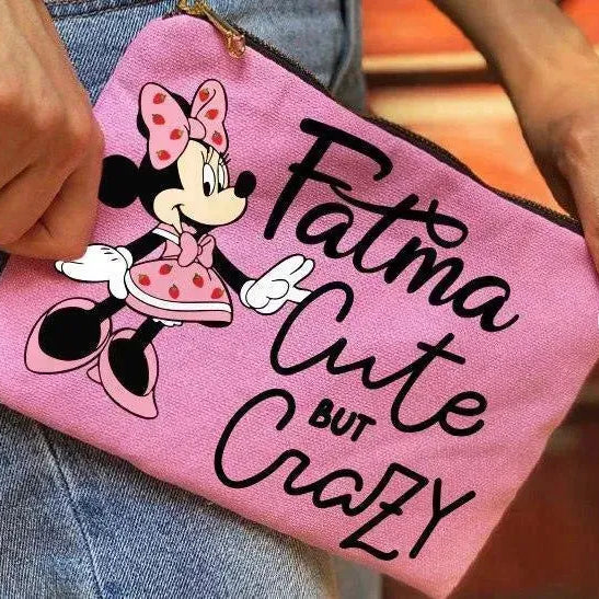 Makeup & Pencil Case- Minnie Mouse - WE PRINT