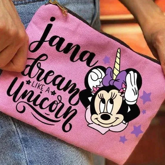 Makeup & Pencil Case- Minnie Mouse - WE PRINT