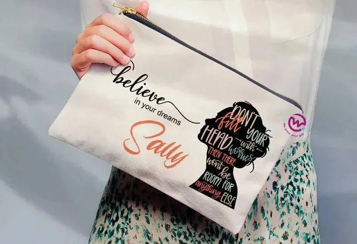 Makeup & Pencil Case- Motivation - WE PRINT