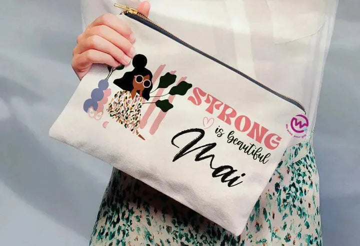 Makeup & Pencil Case- Motivation - WE PRINT