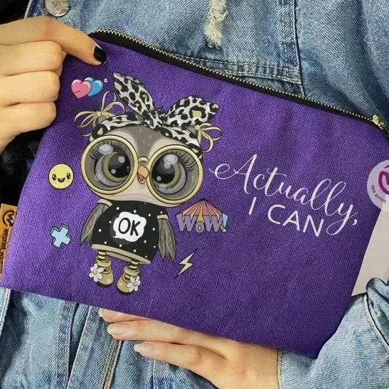 Makeup & Pencil Case - Owl-A - WE PRINT