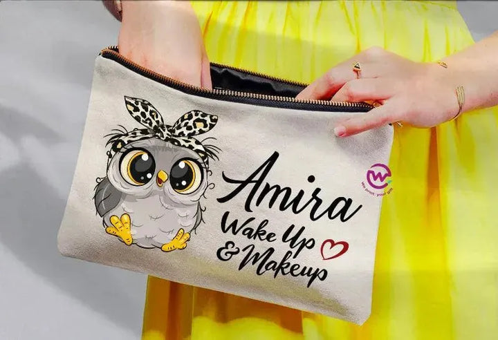 Makeup & Pencil Case-Owl-C - WE PRINT