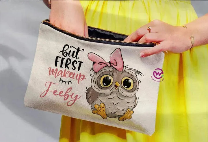 Makeup & Pencil Case-Owl-C - WE PRINT