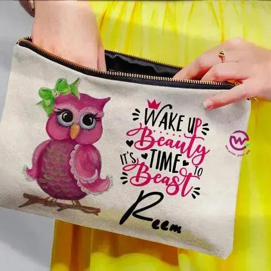 Makeup & Pencil Case-Owl-C - WE PRINT