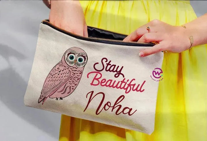 Makeup & Pencil Case-Owl-C - WE PRINT