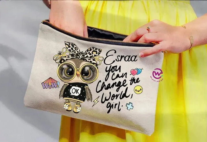 Makeup & Pencil Case-Owl-C - WE PRINT