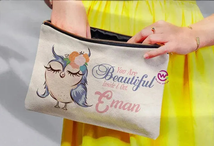 Makeup & Pencil Case-Owl-C - WE PRINT