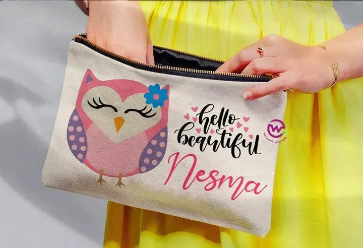 Makeup & Pencil Case-Owl-C - WE PRINT