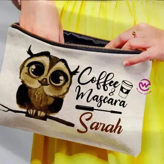 Makeup & Pencil Case-Owl-C - WE PRINT