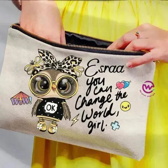 Makeup & Pencil Case-Owl-C - WE PRINT