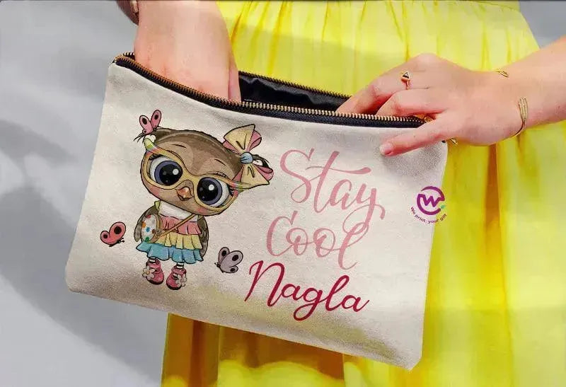 Makeup & Pencil Case-Owl-C - WE PRINT