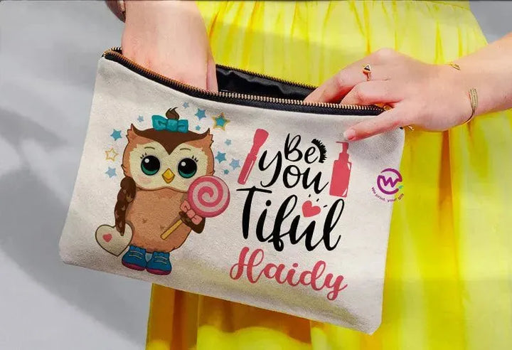 Makeup & Pencil Case-Owl-C - WE PRINT