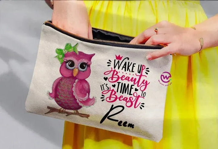 Makeup & Pencil Case-Owl-C - WE PRINT