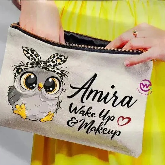 Makeup & Pencil Case-Owl-C - WE PRINT