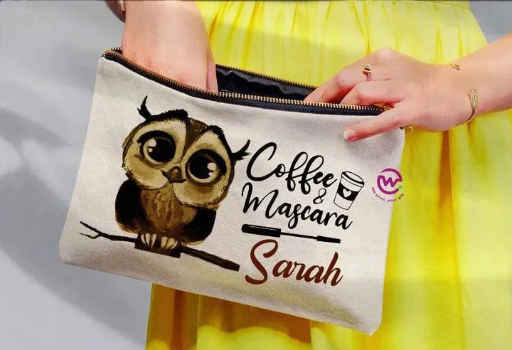 Makeup & Pencil Case-Owl-C - WE PRINT