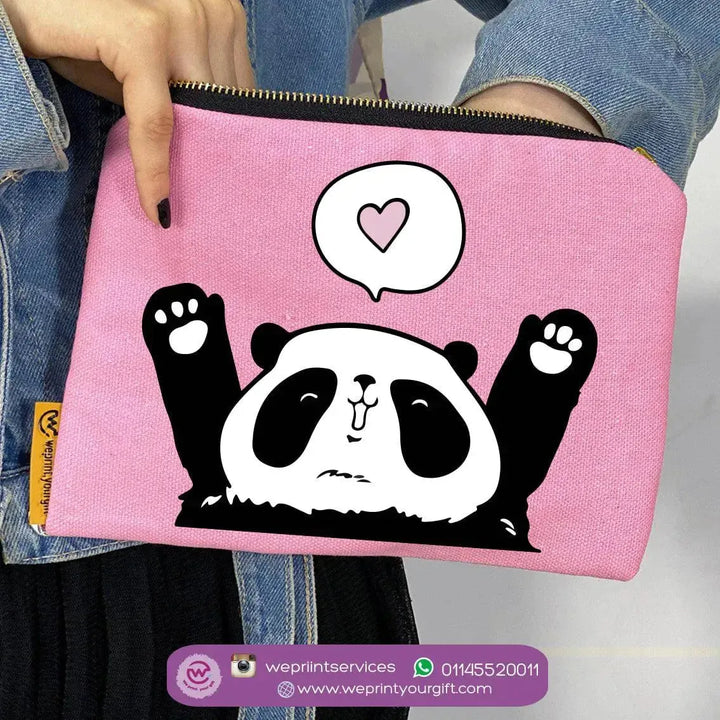 Makeup & Pencil Case-Panda - WE PRINT