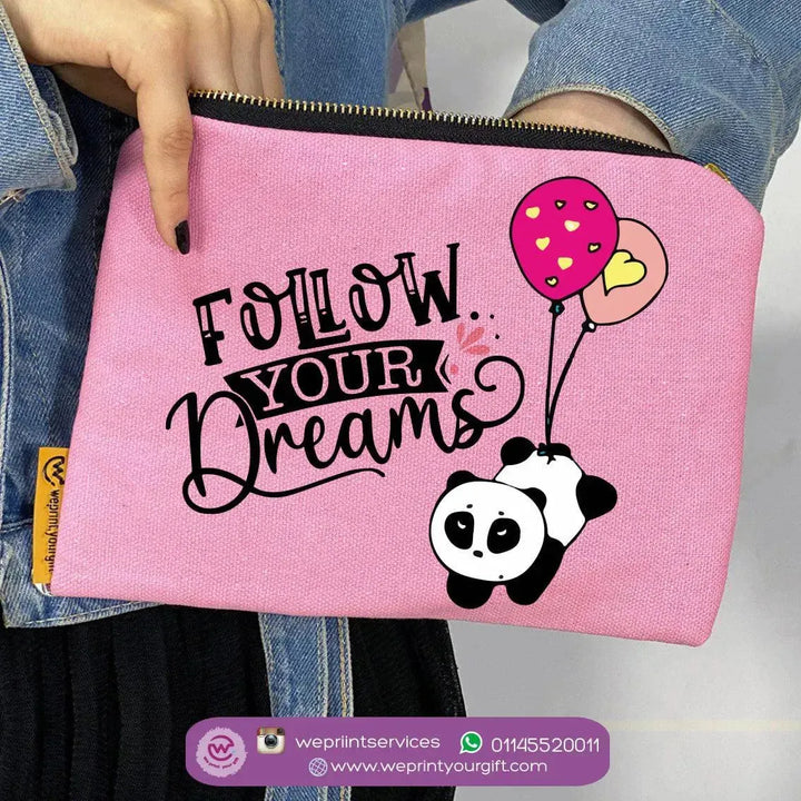 Makeup & Pencil Case-Panda - WE PRINT