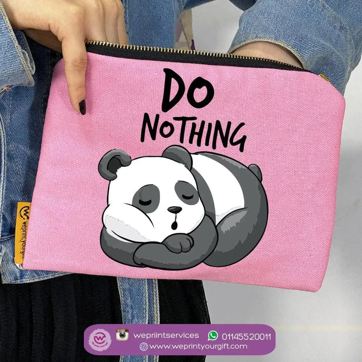 Makeup & Pencil Case-Panda - WE PRINT