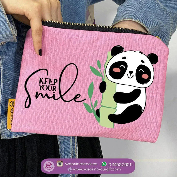 Makeup & Pencil Case-Panda - WE PRINT