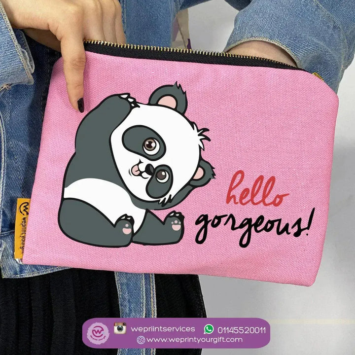 Makeup & Pencil Case-Panda - WE PRINT