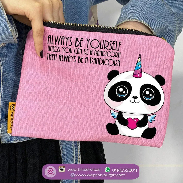 Makeup & Pencil Case-Panda - WE PRINT