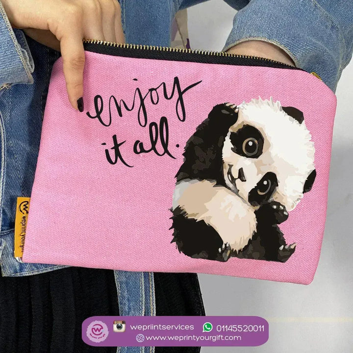 Makeup & Pencil Case-Panda - WE PRINT