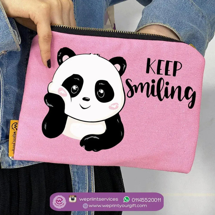 Makeup & Pencil Case-Panda - WE PRINT